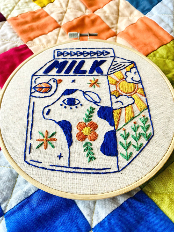 Milk Complete Embroidery Kit