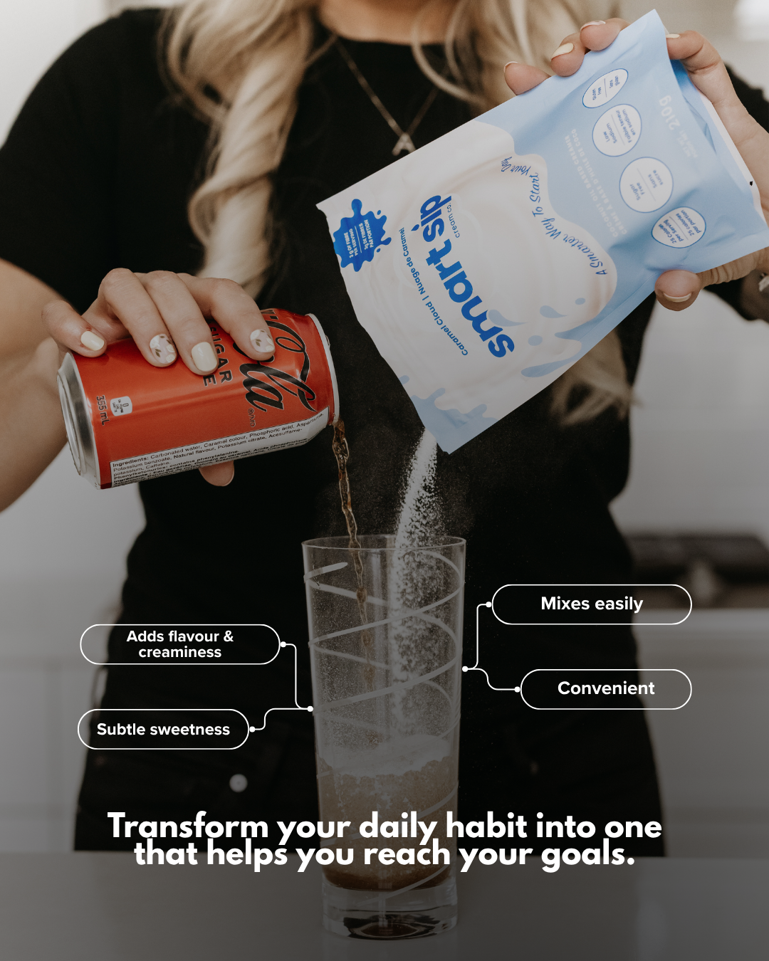 Smart Sip Caramel Powder Creamer – Sugar-Free & Gluten-Free