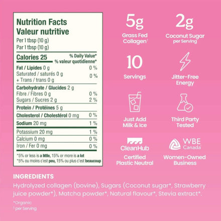 Blume Strawberry Matcha Blend
