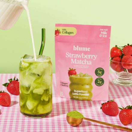 Blume Strawberry Matcha Blend