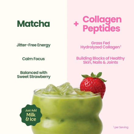 Blume Strawberry Matcha Blend