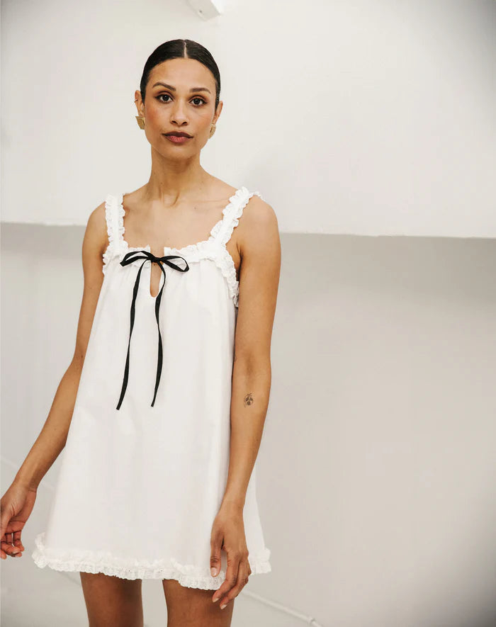 Baby Doll Ruffle Dress