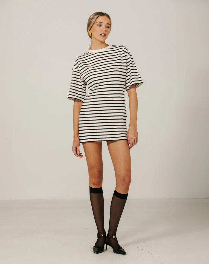 Striped T-Shirt Dress