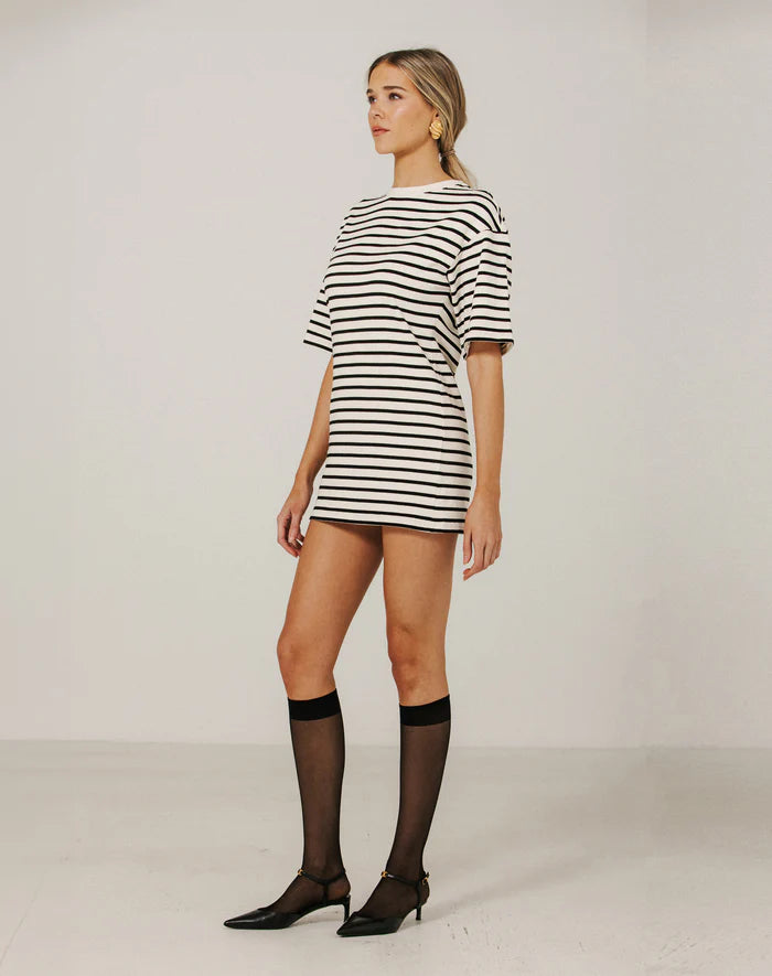 Striped T-Shirt Dress