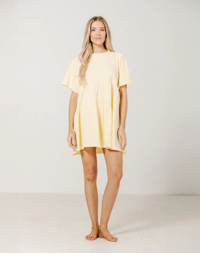 Tiered Dress- Limoncello