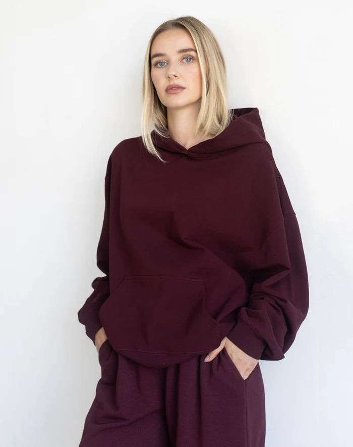 Perfect Hoodie- Plum