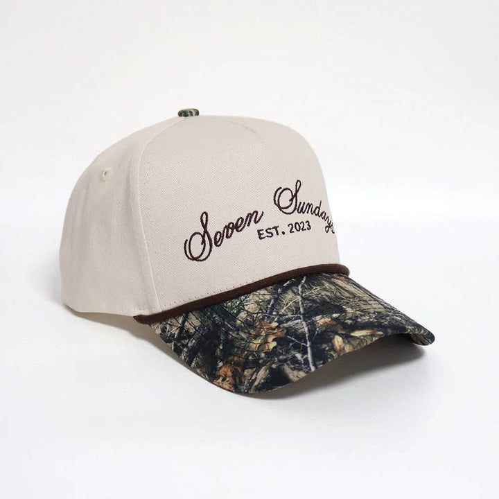 Trucker Hat - Camo/White