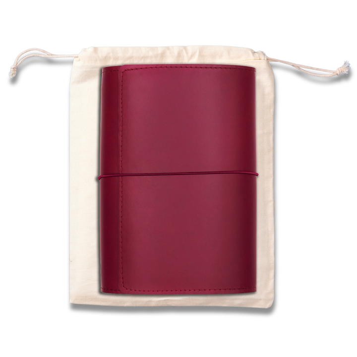 Refillable Notebook Folio > Salty Plum Trifold