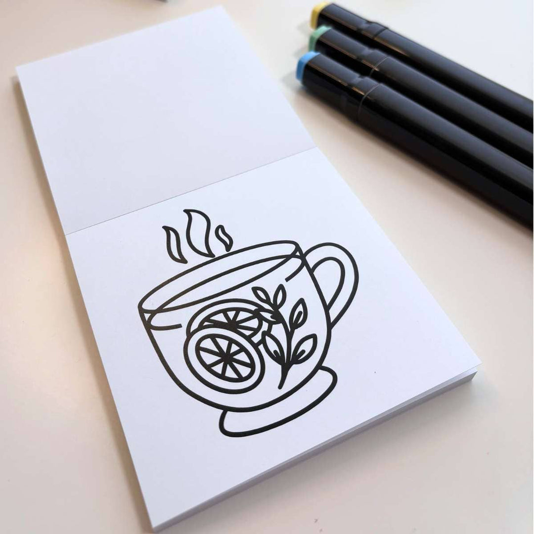 Mini Coloring Book Cushy& Cozy