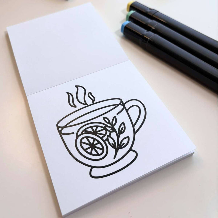 Mini Coloring Book Cushy& Cozy