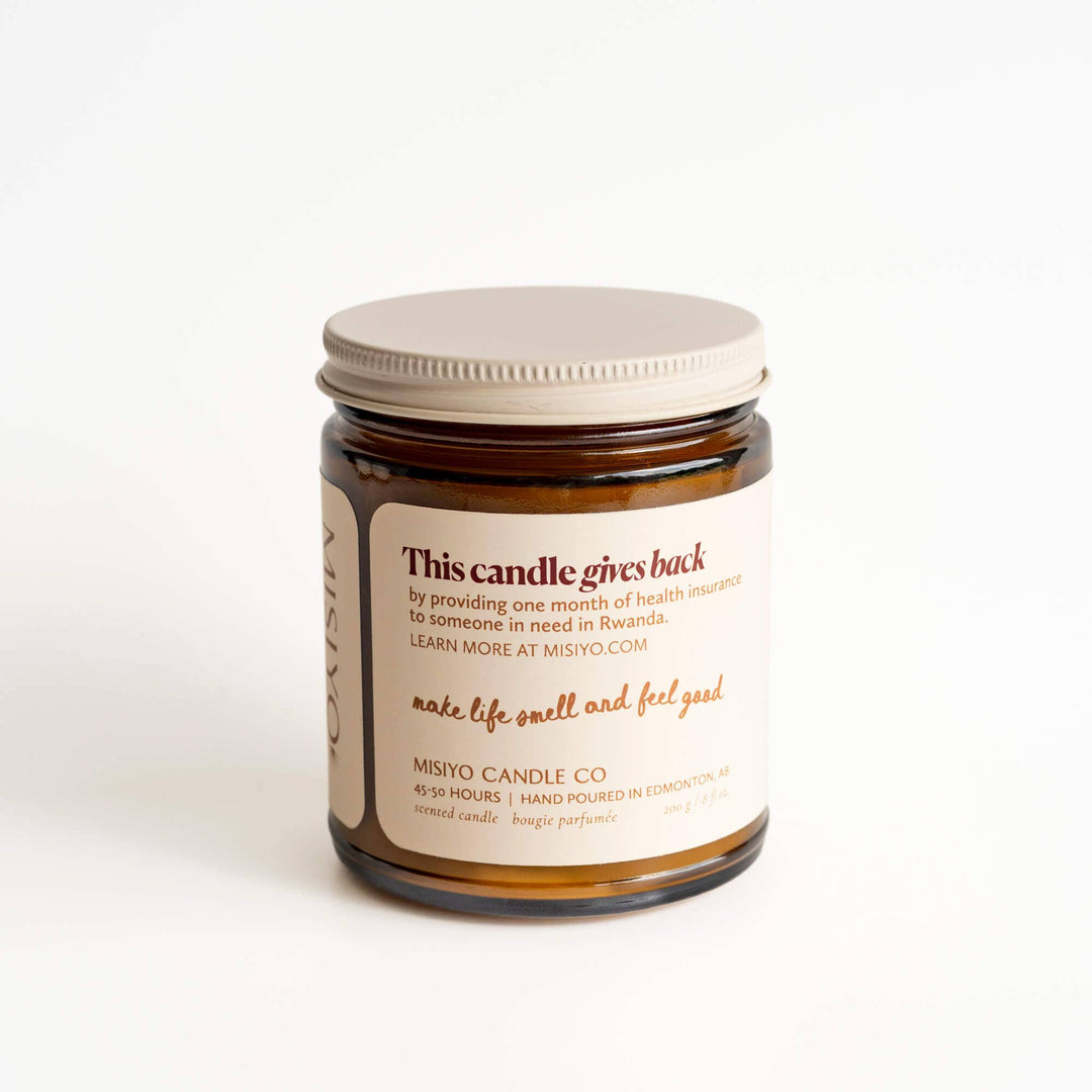 Spiced Pear + Spruce | Canadian Beeswax Candle