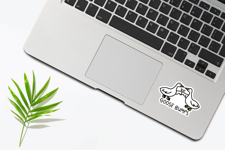 Goose Bumps Sticker: Holographic Vinyl