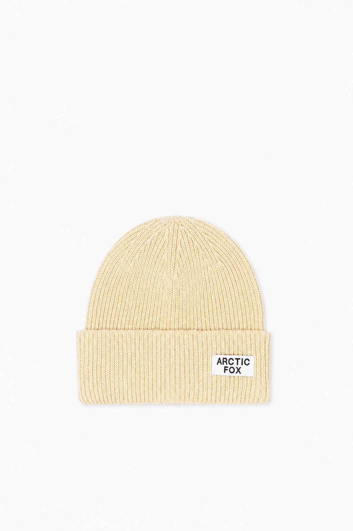 Recycled Bottle Beanie - Wax Paper Yellow