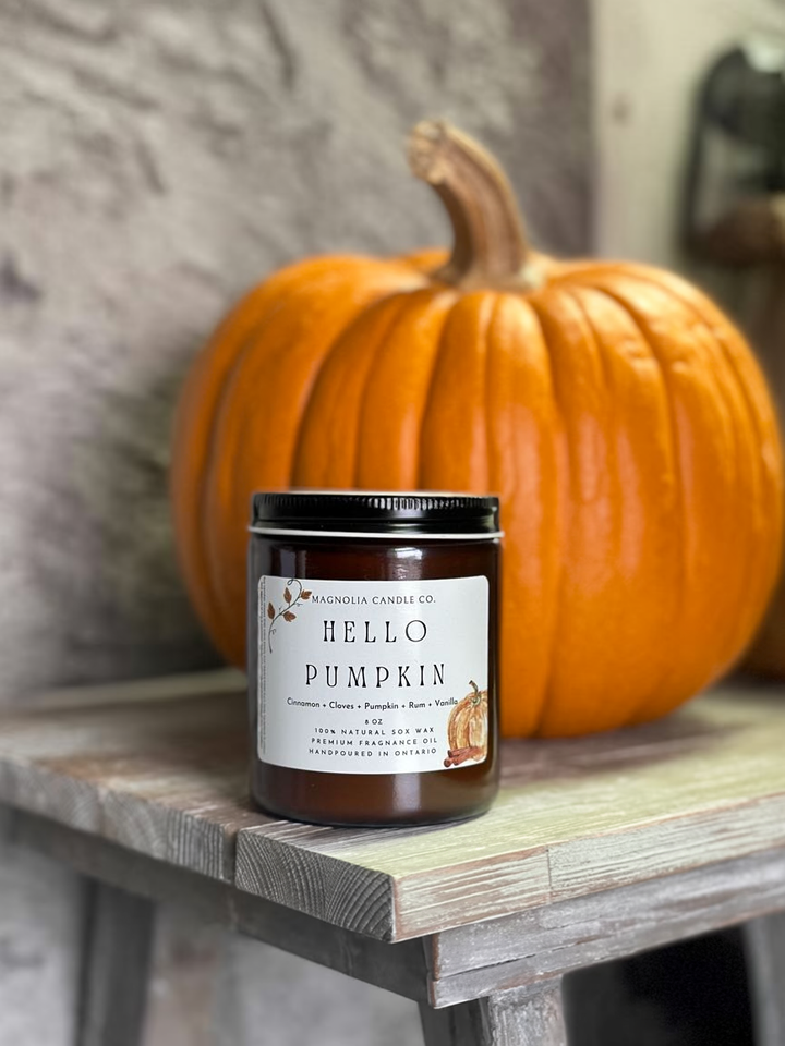 Hello Pumpkin Candle 8oz