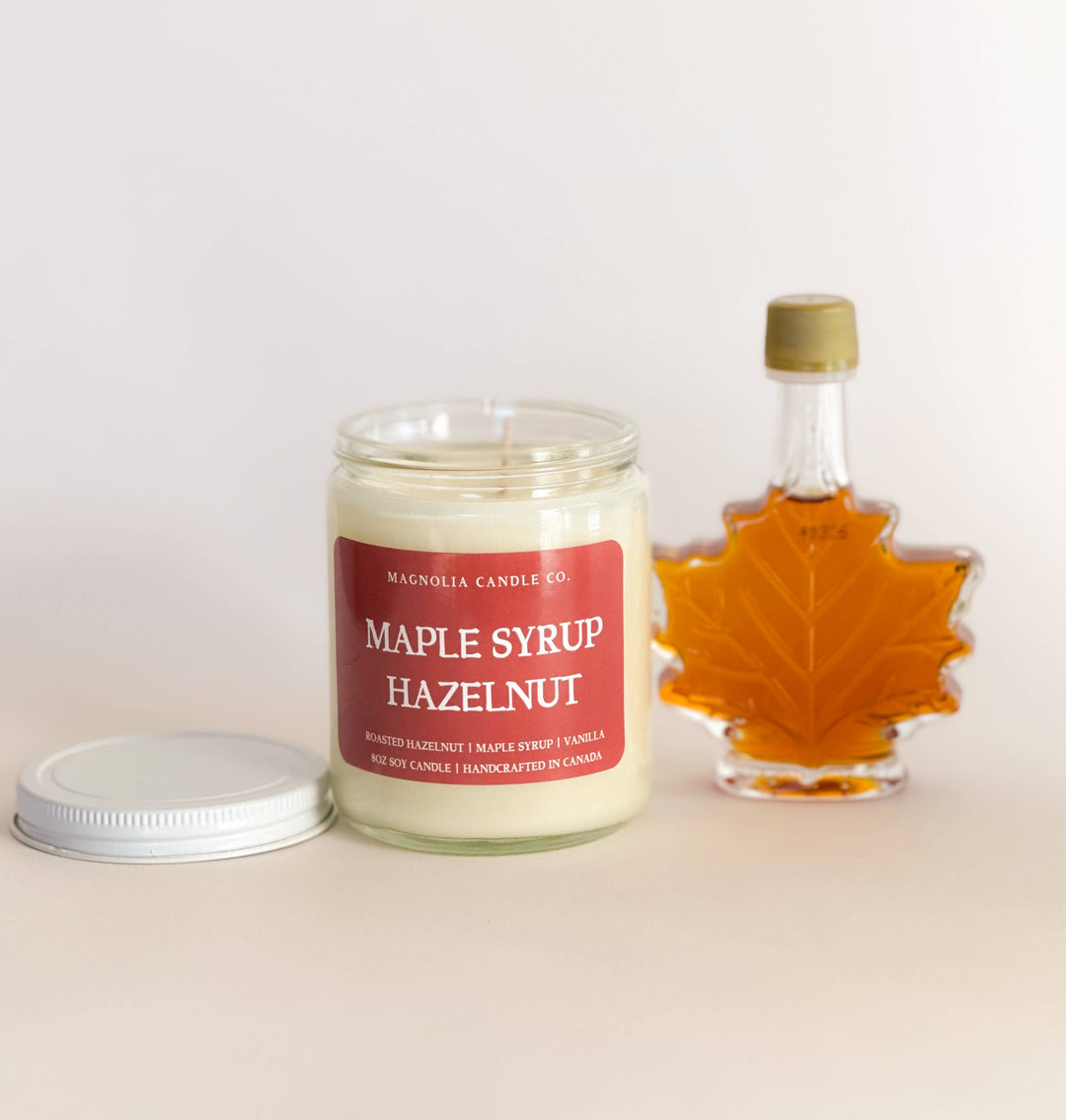 Maple Syrup & Hazelnut Candle- 8oz