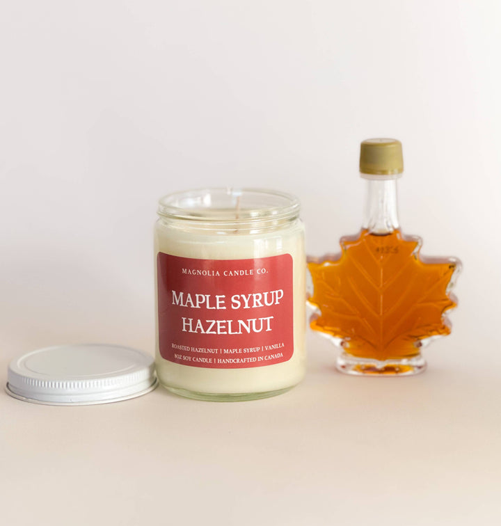 Maple Syrup & Hazelnut Candle- 8oz
