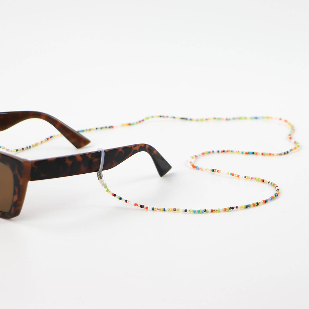 Alila Dainty Beaded Sunglass Chain: Multi-Colored