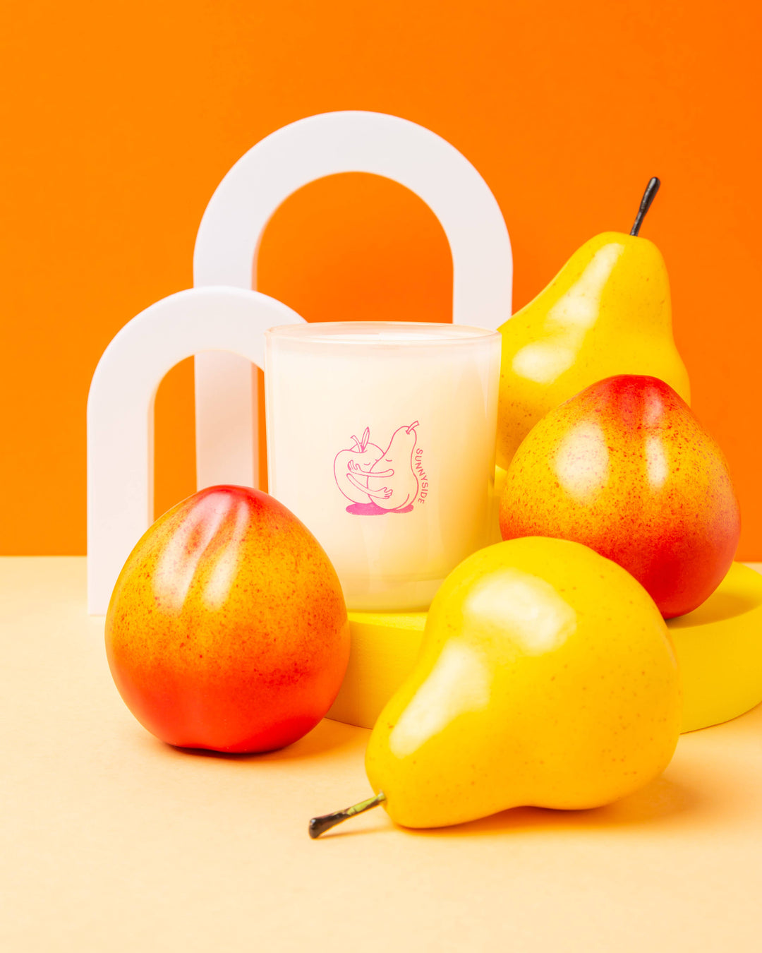 Sunnyside - Pear & Nectarine Coconut Soy 8 oz Candle