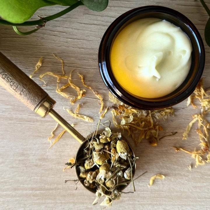 Zinc Free Diaper Rash Cream | Calendula & Chamomile infused Tallow
