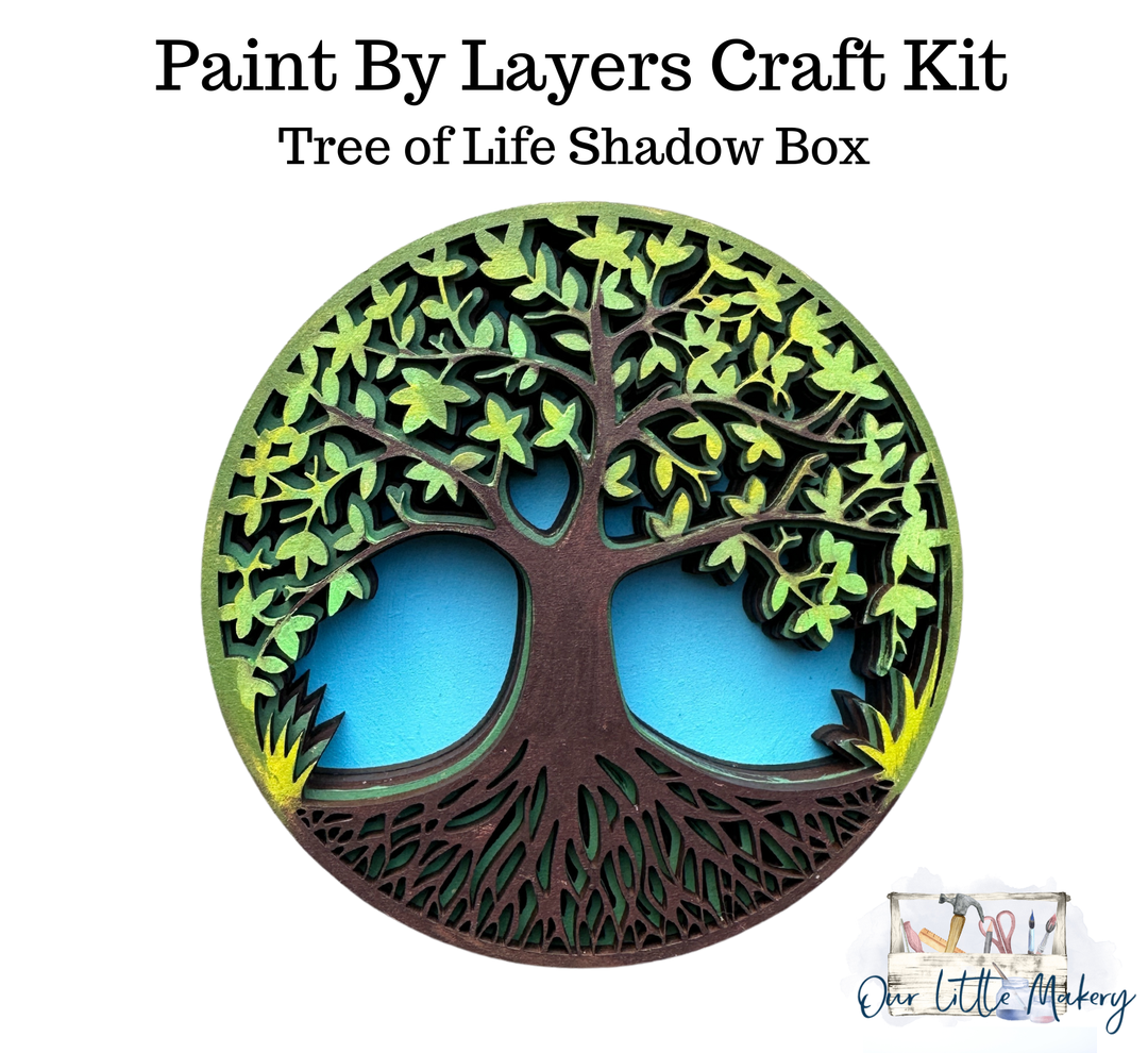 Tree of Life Kit Shadow Box Kit