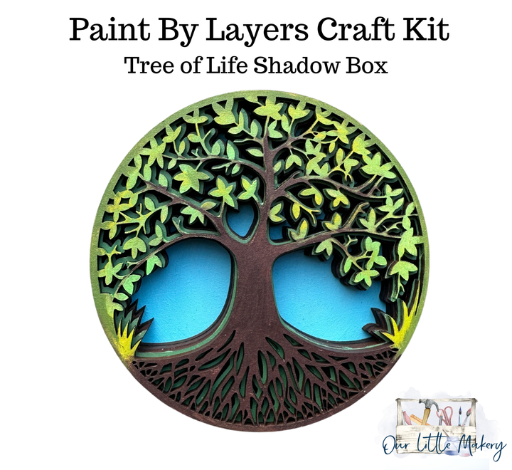 Tree of Life Kit Shadow Box Kit