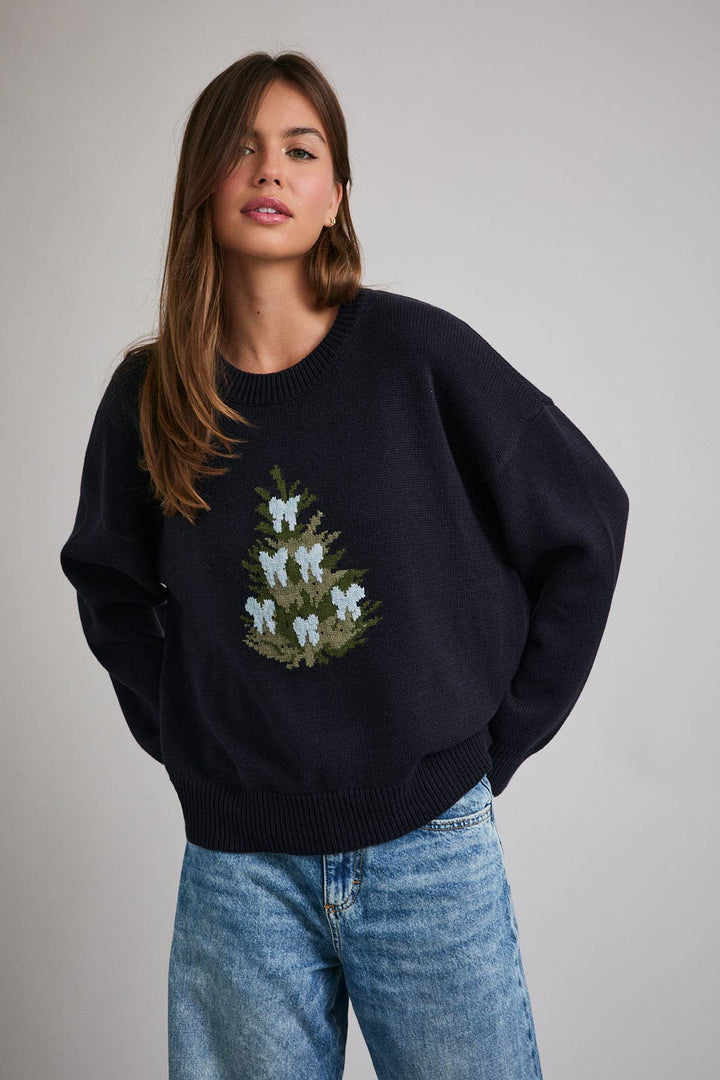 Oh Christmas Tree Knit Sweater