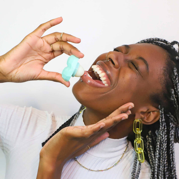 Teal Heart Lip Balm-Sweet Mint