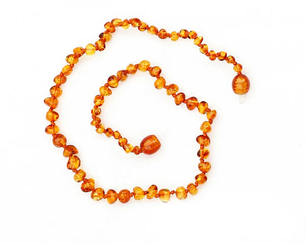Caramel 11" Healing Amber Necklace