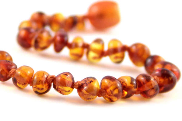 Caramel 11" Healing Amber Necklace