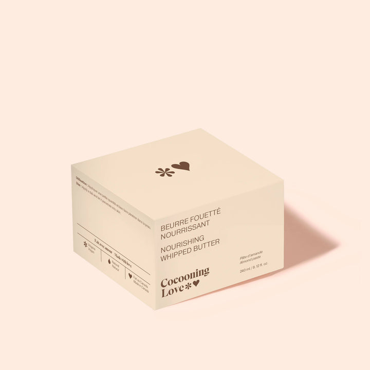 Whipped body butter: Almond