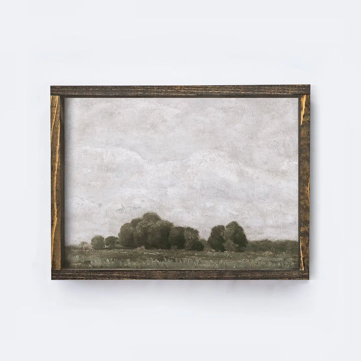 Vintage Landscape Print