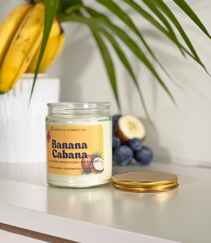 Banana Cabana 8 oz Candle