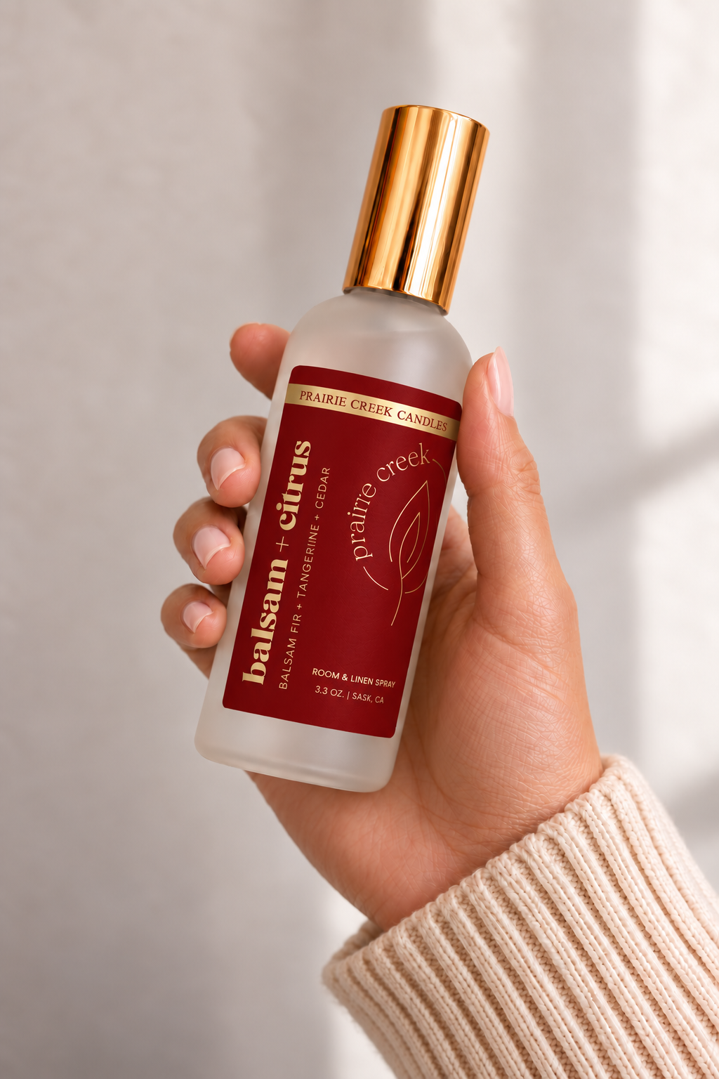 BALSAM & CITRUS | NON TOXIC ROOM & LINEN SPRAY | HOLIDAY COLLECTION