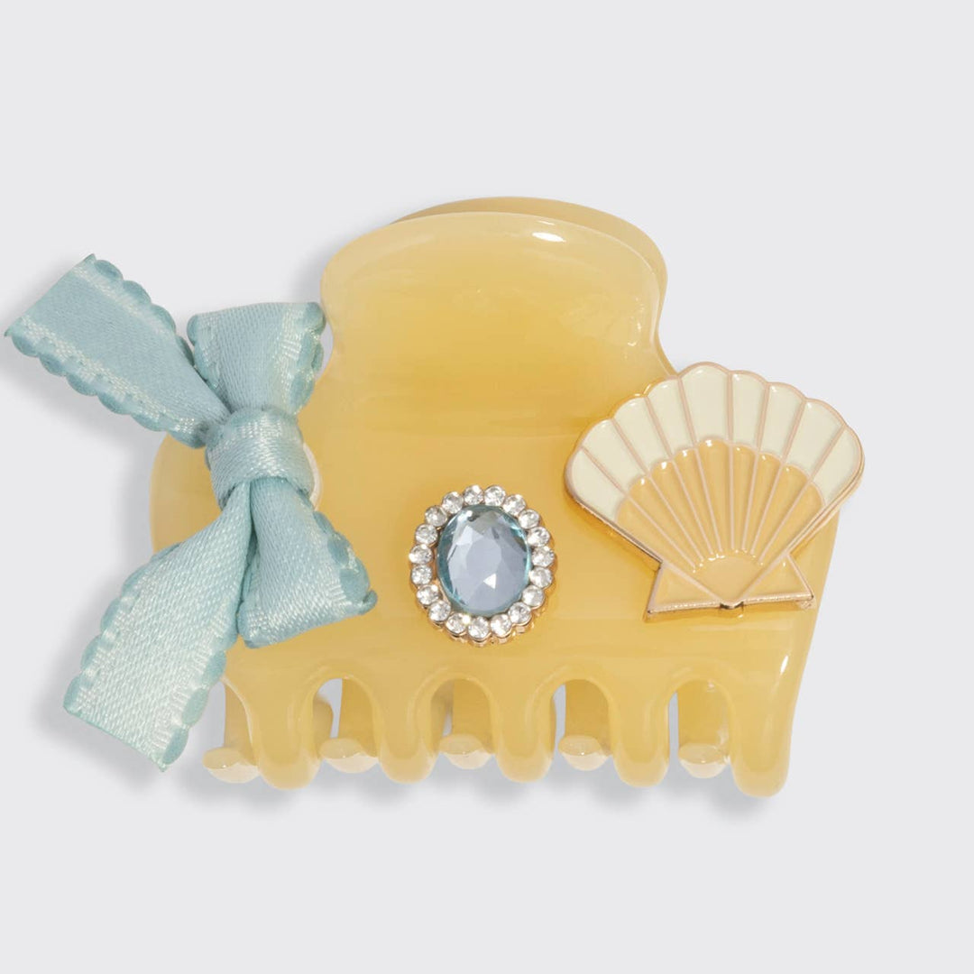 KitschPop™ Cloud Clip 7pc Set Coastal Cottage - Butter Yellow