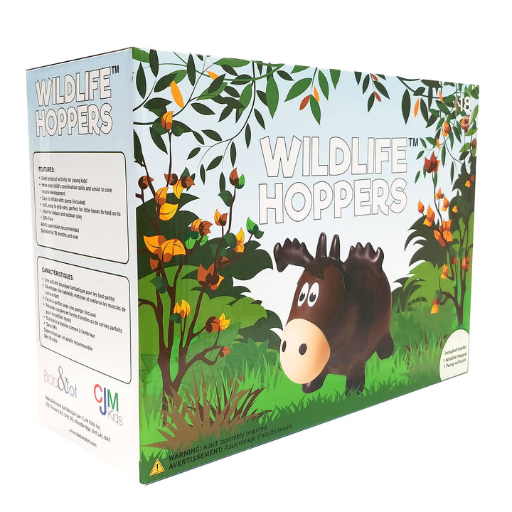 Wildlife Hoppers: Brown Moose