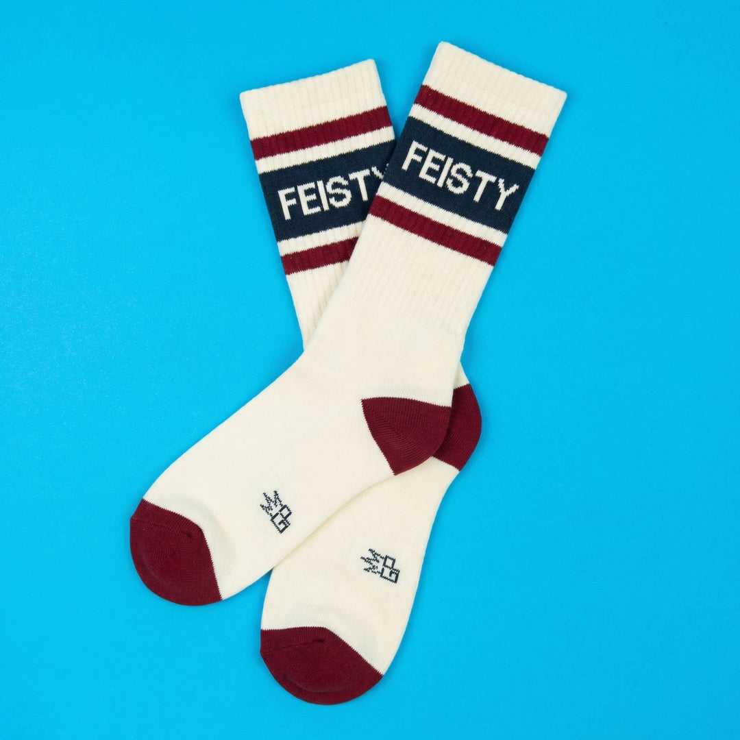 Feisty Gym Crew Socks