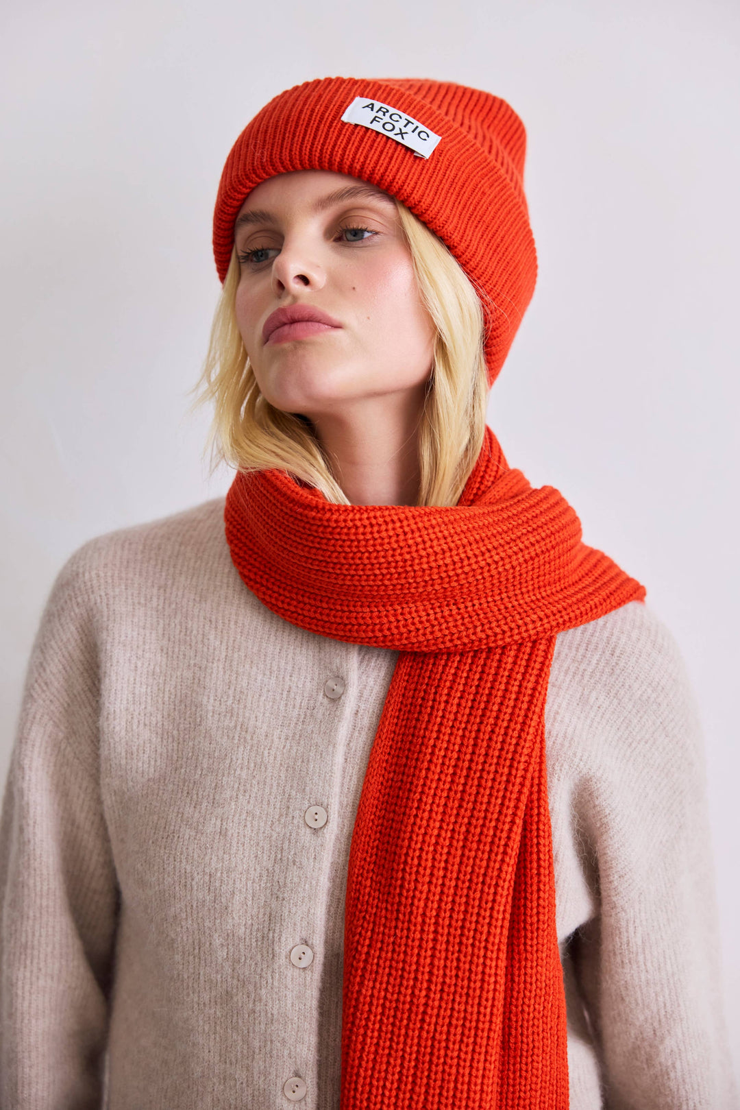 Recycled Bottle Scarf - Sunkissed Coral