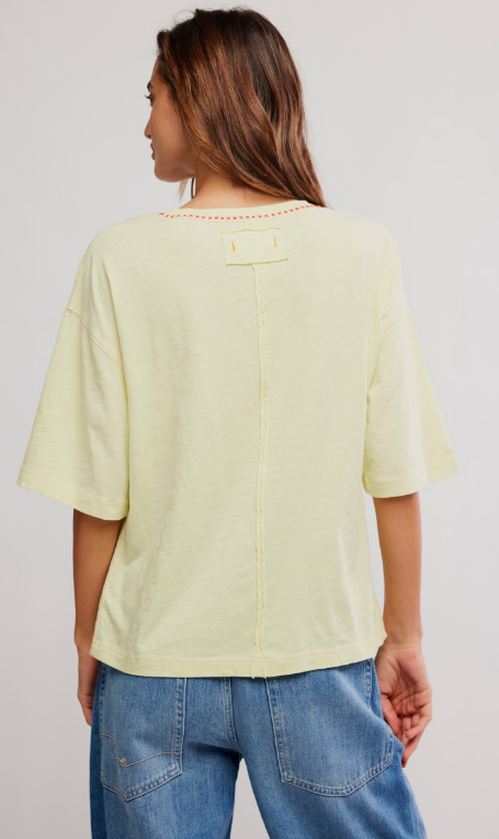 In Spring Tee - Lemon Water Combo