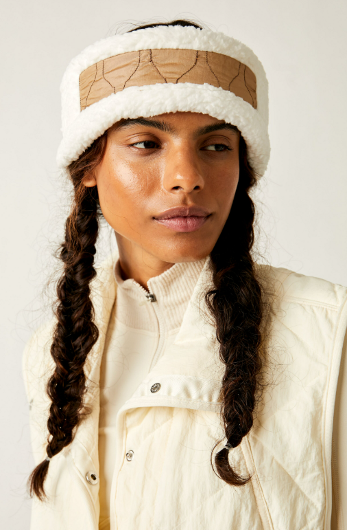 Northern Lights Ear Warmer- Camel