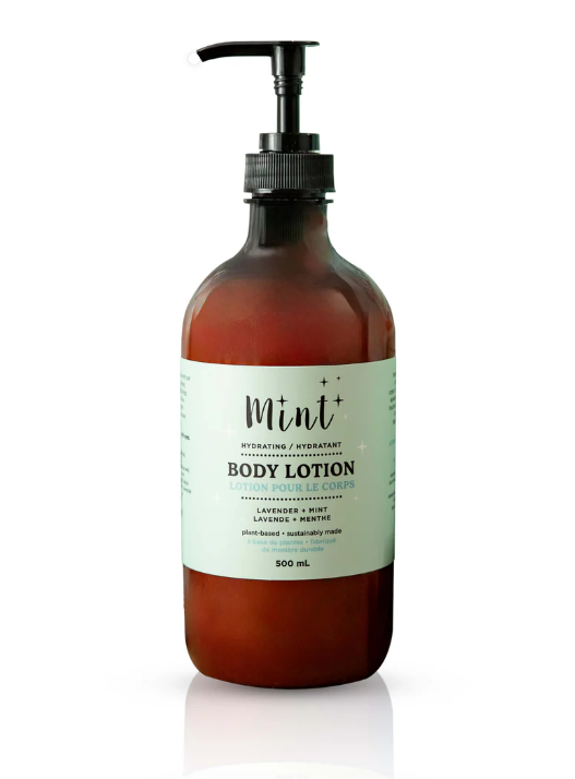 Natural Body Lotion - Lavender & Mint