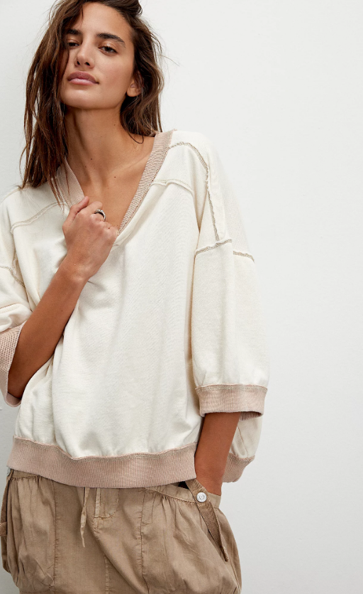 We The Free Everything Pullover - Nilla Cream