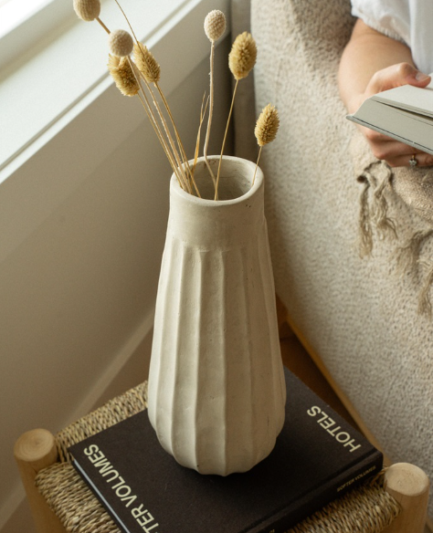 Alba Paper Mache Vase - Large