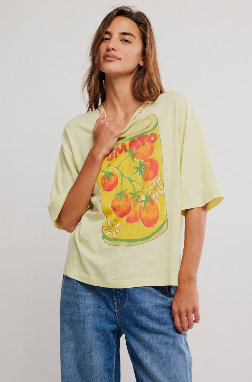 In Spring Tee - Lemon Water Combo