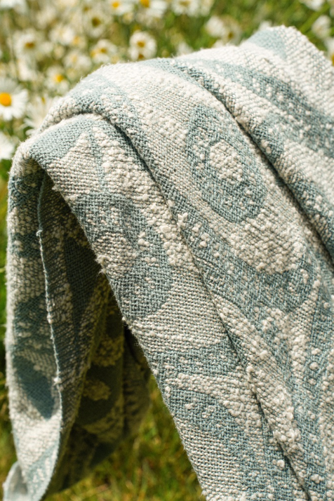 Marigold Throw - Blue