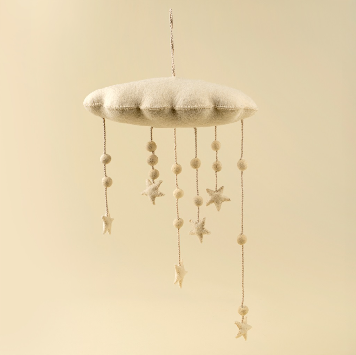 Starry Skies Felt Mobile