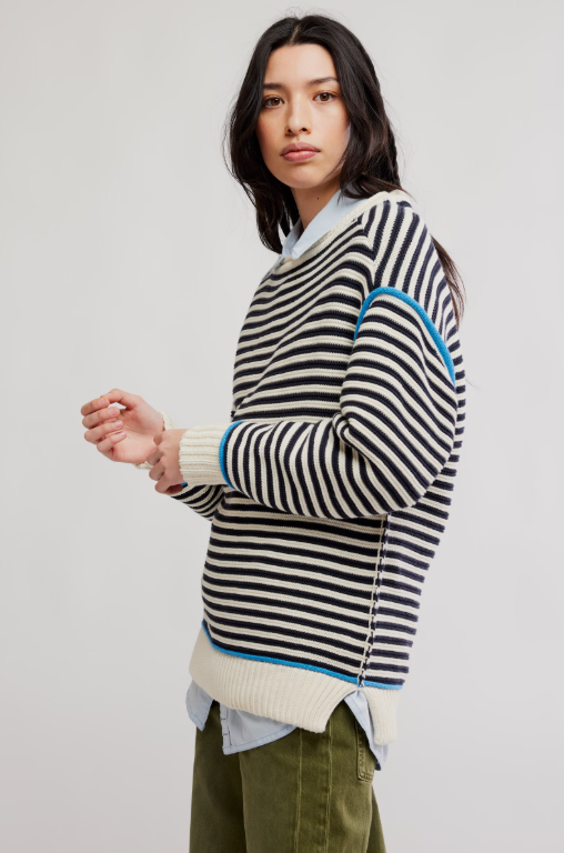 WTF Asher Pullover- Charcoal Combo