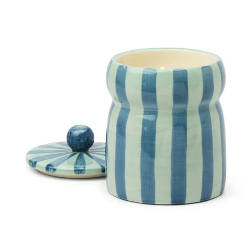 Warm Cider - Cabana Blue & Navy Candle 6.5 oz