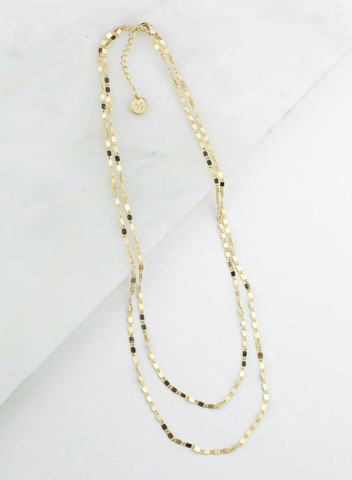 Cleo Layered Gold Necklace