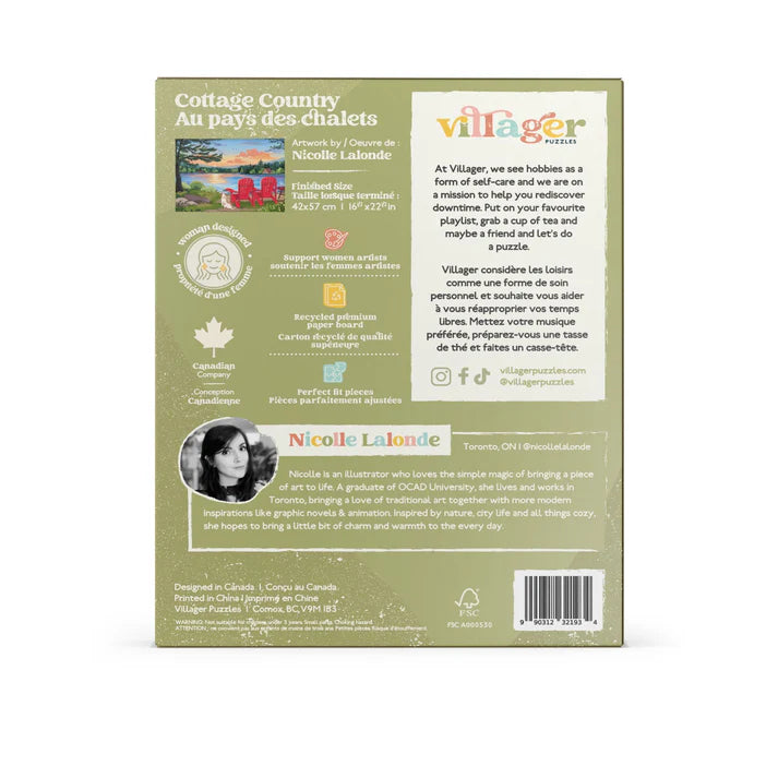 Cottage Country- 500 Piece Puzzle