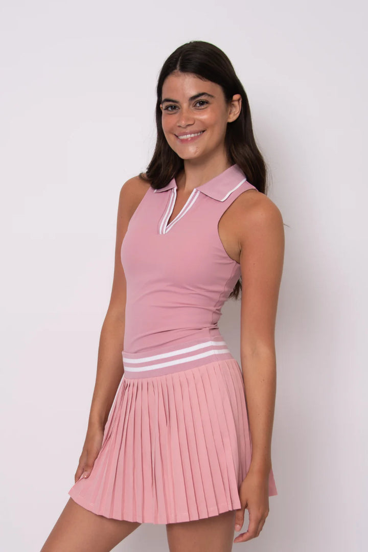 Melodie  Sport Petal Top- Pink